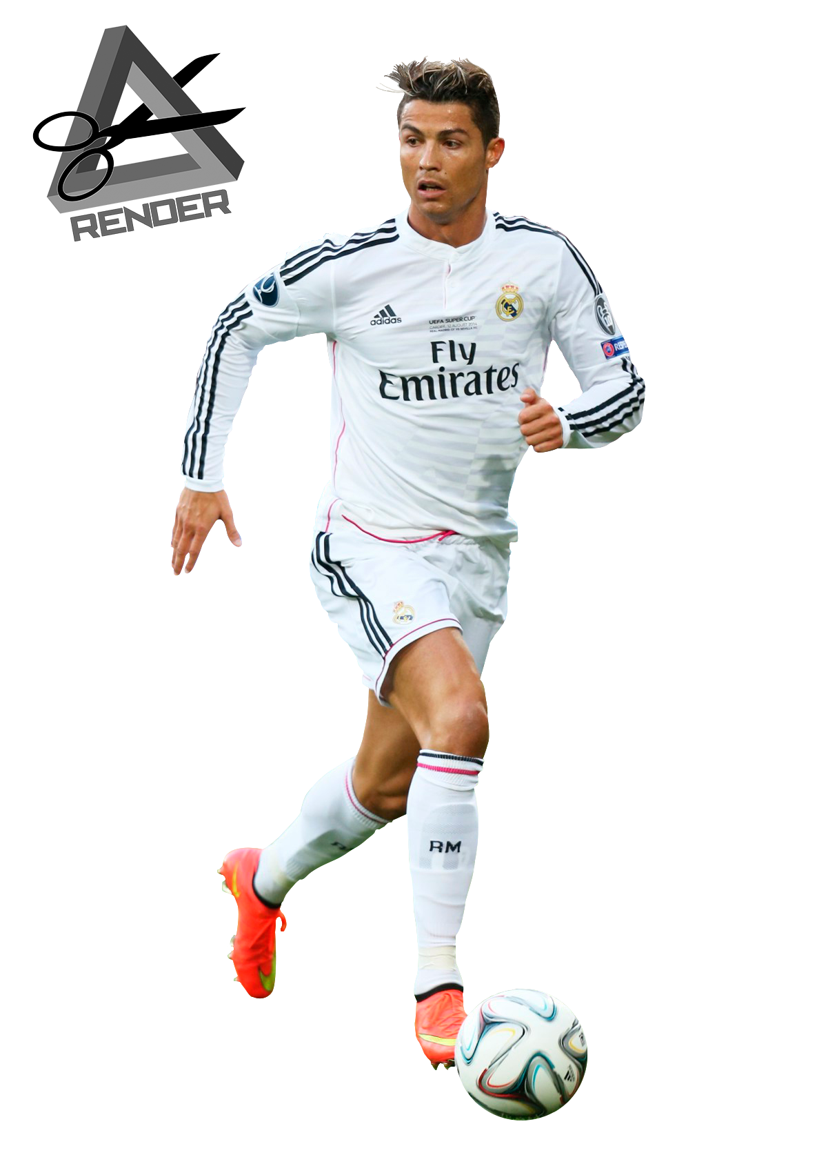 Cristiano Ronaldo Real Madrid Render By Raat96