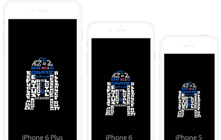 The Original Image Is From Starwars Cut By iPhone Papers