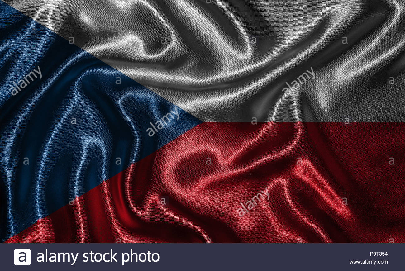 Czech Republic Flag Fabric Of Country