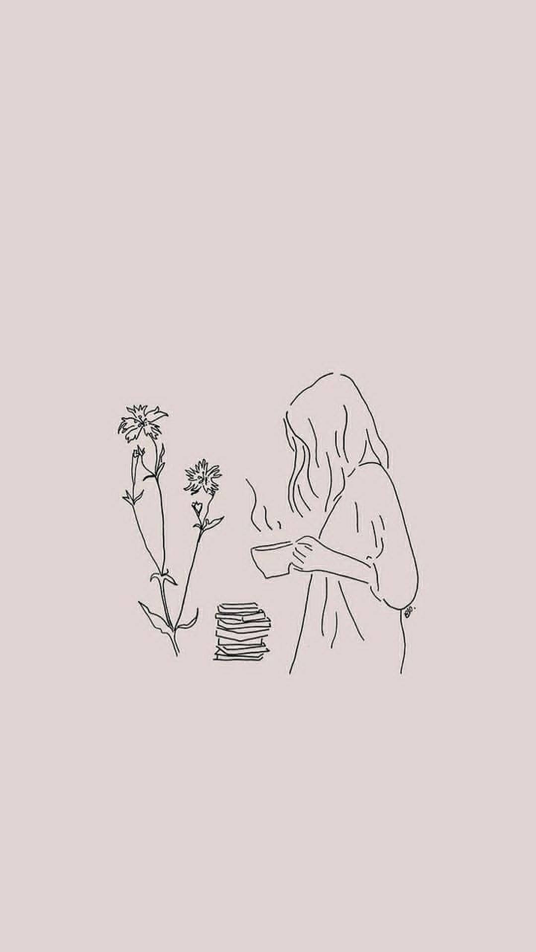 Aesthetic Girl Wallpaper