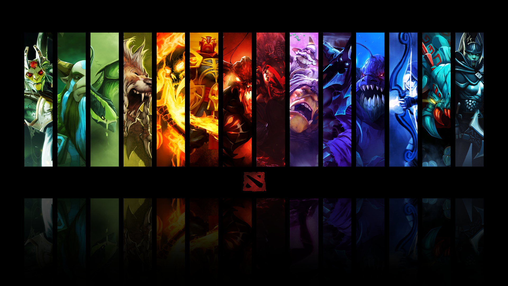 DotA 2 Hero Wallpaper v2 Carries only [1920x1080] with more 1920x1080