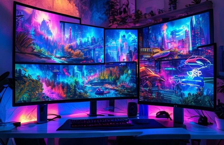 Dual Monitor Anime Wallpaper