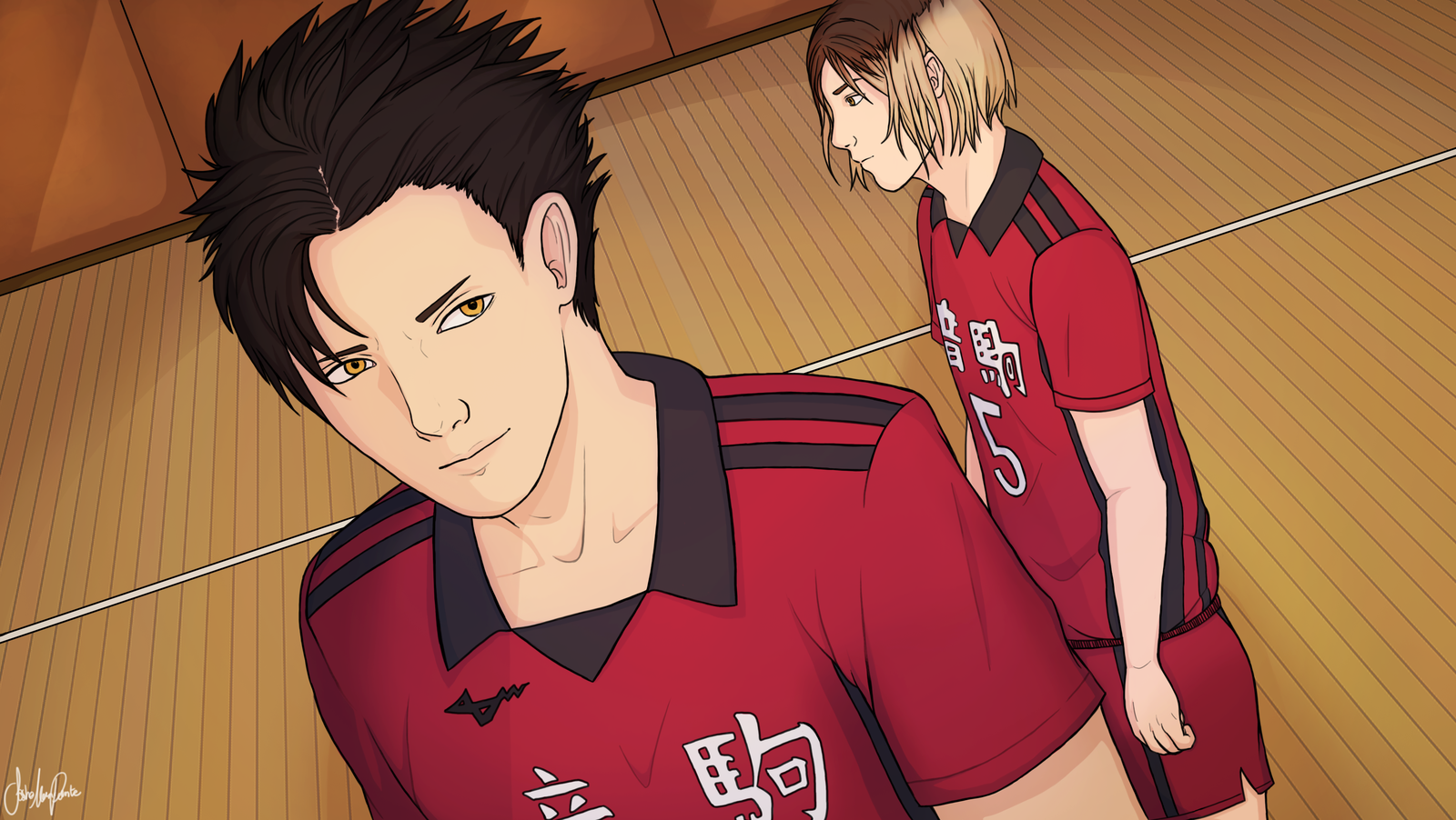 Nekoma High S Captain And Setter By Ohsasha