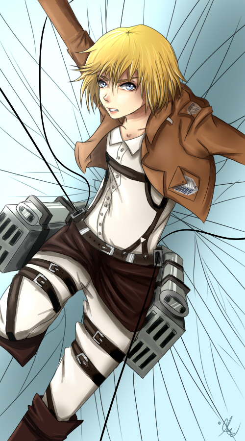 Attack On Titan Armin Arlert By Ishicle