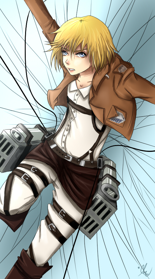 Free Download Attack On Titan Armin Arlert By Ishicle 500x900