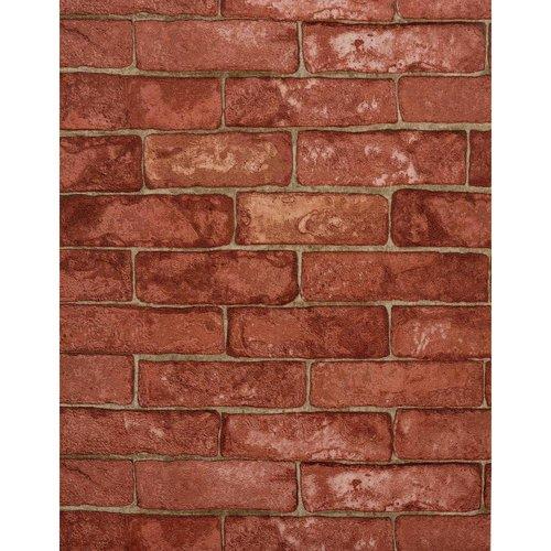 York Wallcoverings Rn1032 Rustic Brick Wallpaper