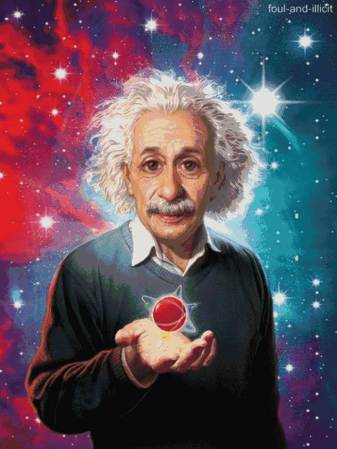 Albert Einstien Einstein Gif
