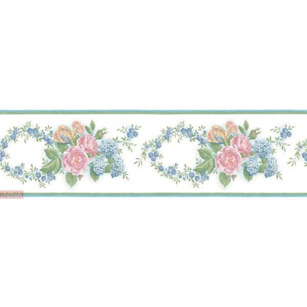 Free download Girlfriends Border Aqua Wall Sticker Outlet [700x254] for ...