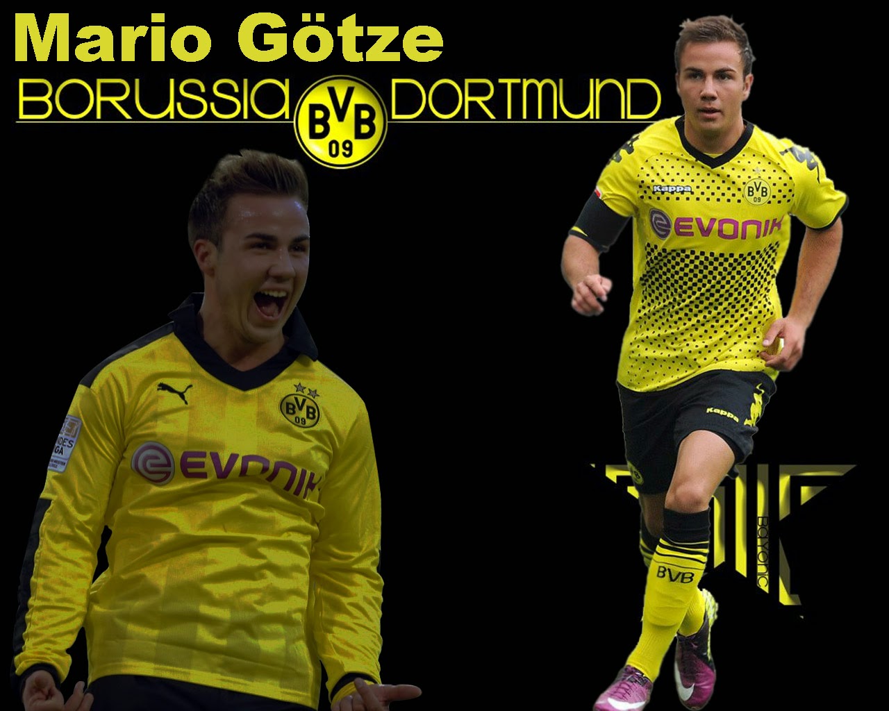 Mario Gotze Dortmund Wallpaper Player Football