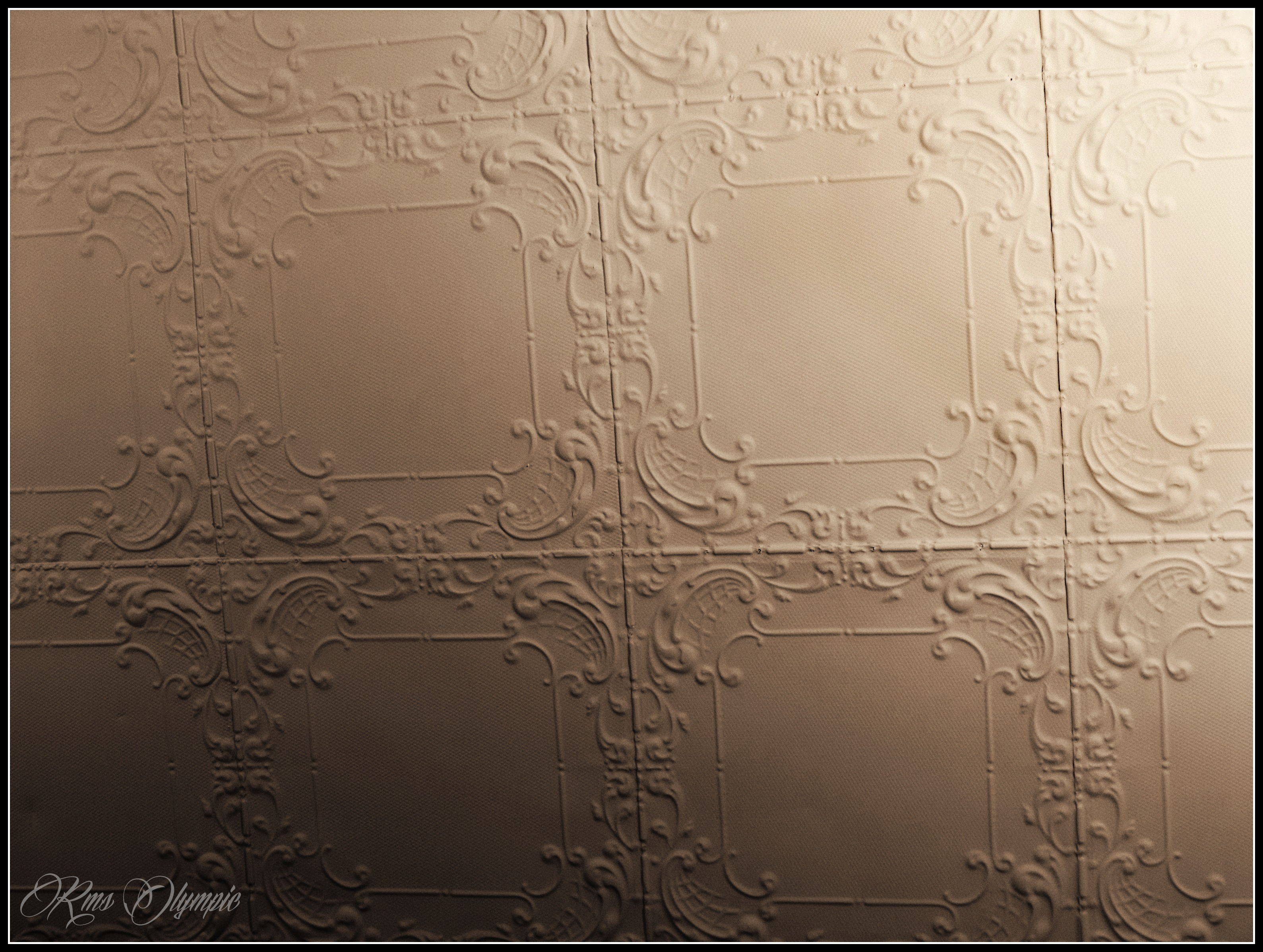 Pressed Tin Patterns By Rms Olympic