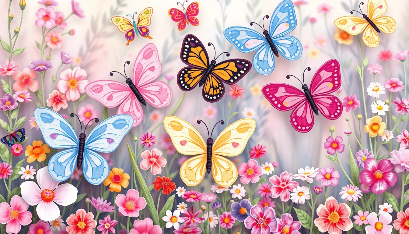 Cute Butterfly Wallpaper