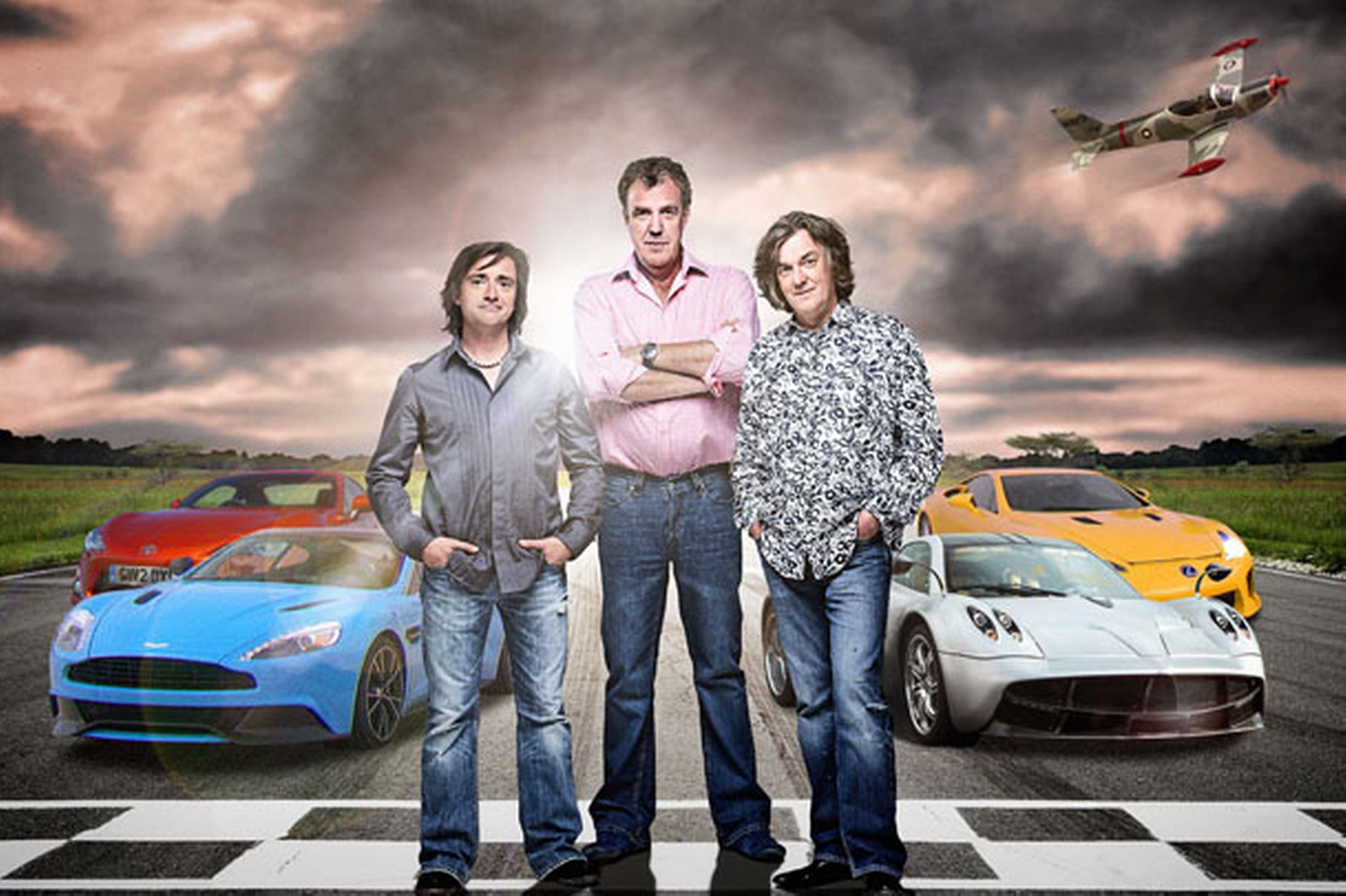 Top Gear Promo Shoot HD Wallpaper