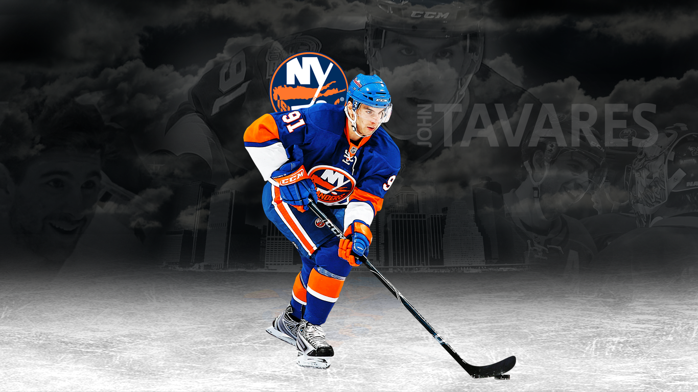 Desktop Wallpaper Featuring New York Islanders Forward John Tavares