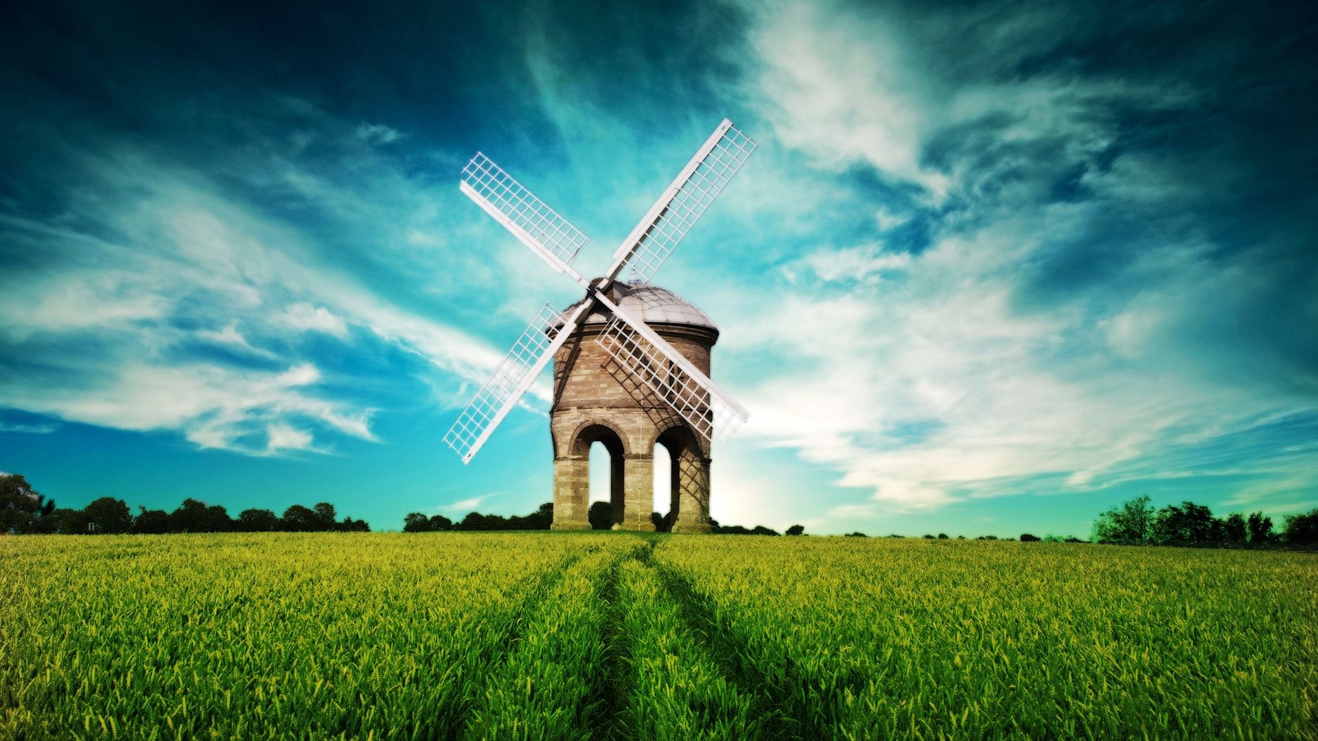 Windmill Desktop Pc And Mac Wallpaper