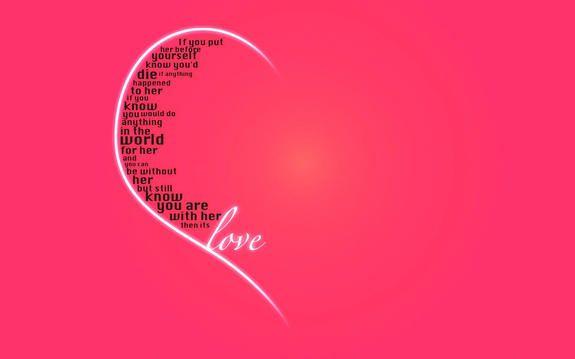 Love Quotes Desktop Wallpaper High Definition