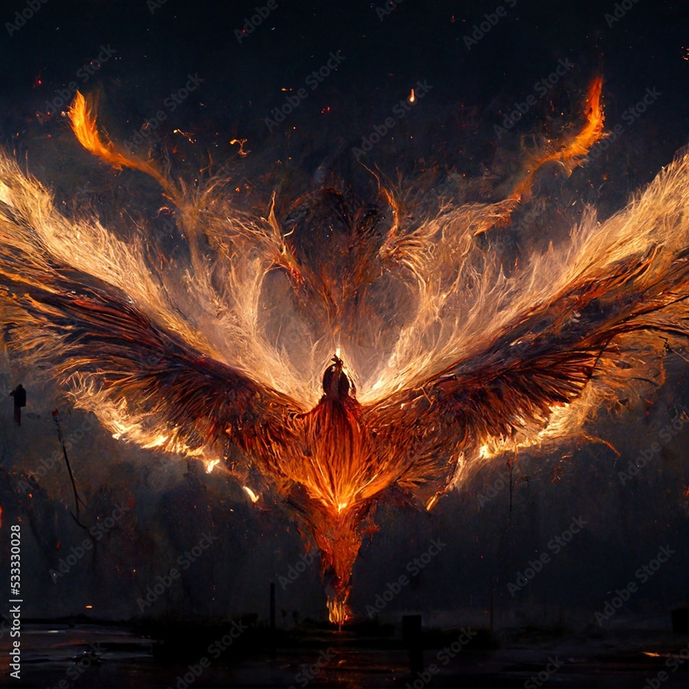 Fire Wings Wallpaper