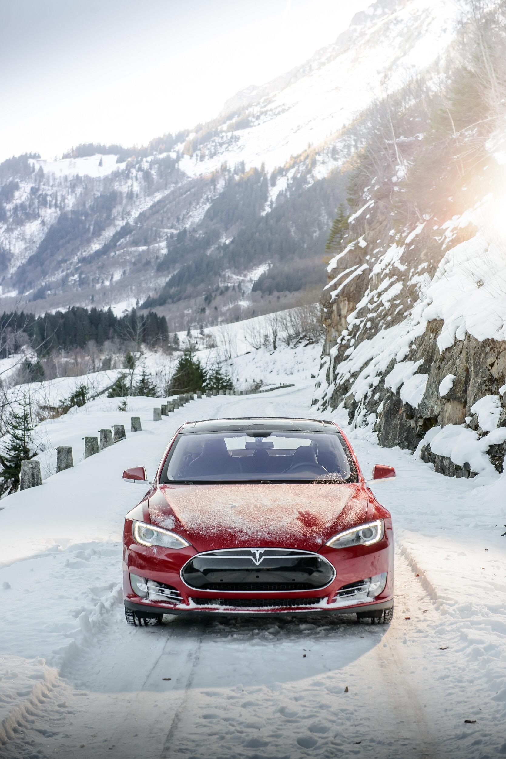 Tesla On X We Took Model S To Snowy Switzerland For A Stunning