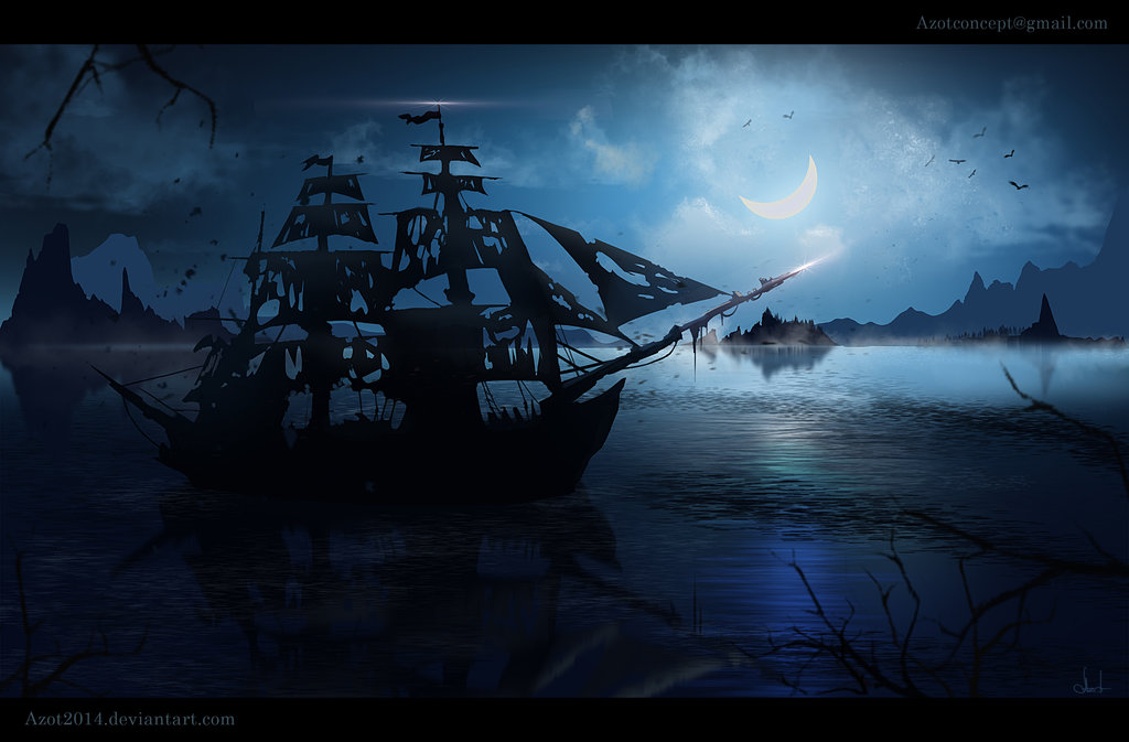 ghost pirate ship wallpaper ghost ship by haxxer design Quotes