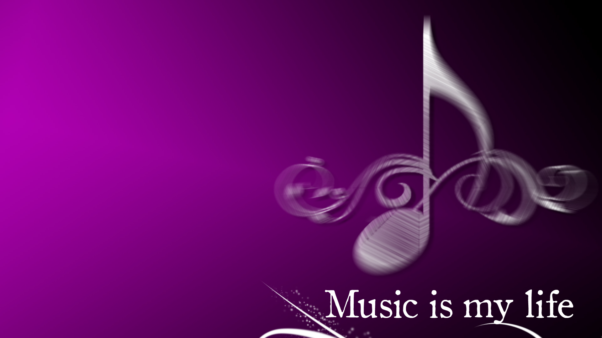 Music Is My Life By Customization Wallpaper Other