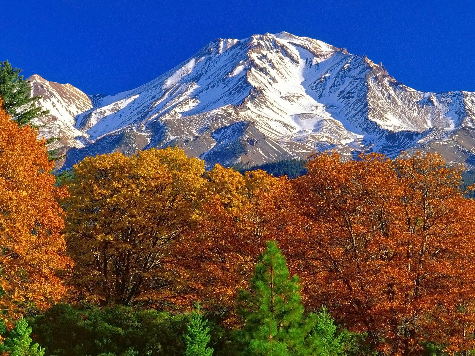 Autumn Mountain Wallpaper Desktop