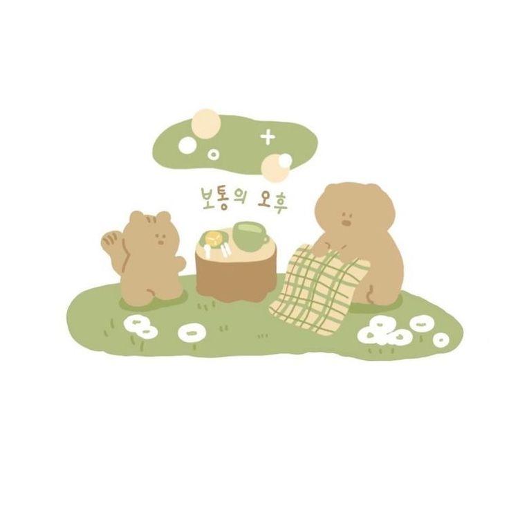 Cute Cartoon Wallpaper Stickers Korean