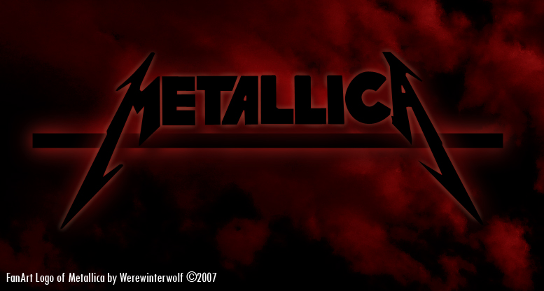 Metallica Logo By Werewinterwolf
