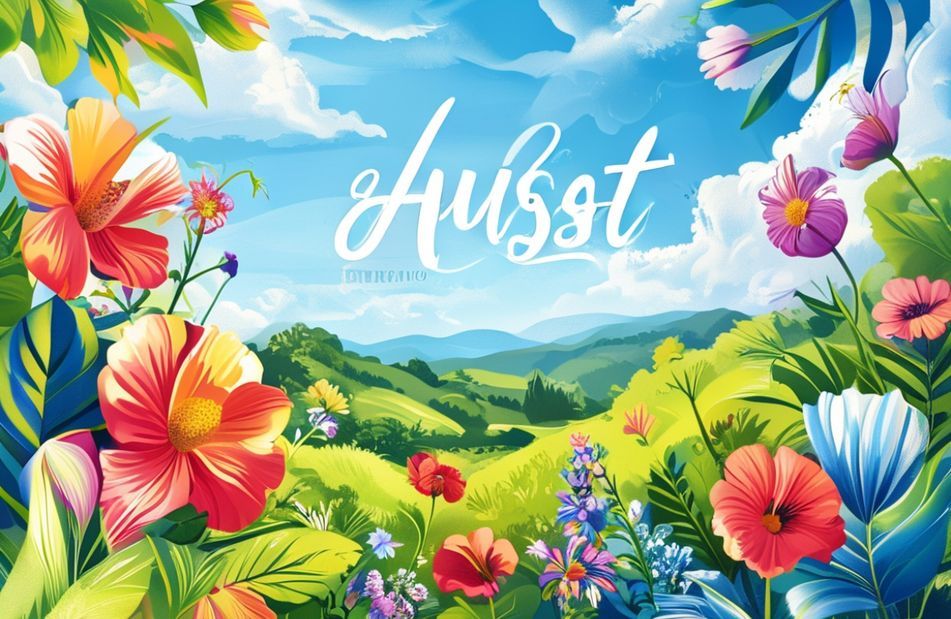 August Calendar Wallpaper