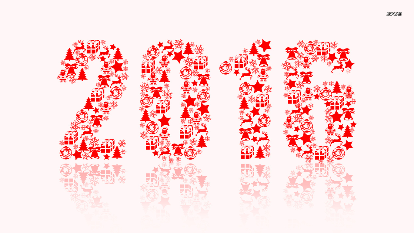  made out of Christmas symbols wallpaper 2560x1600 made out