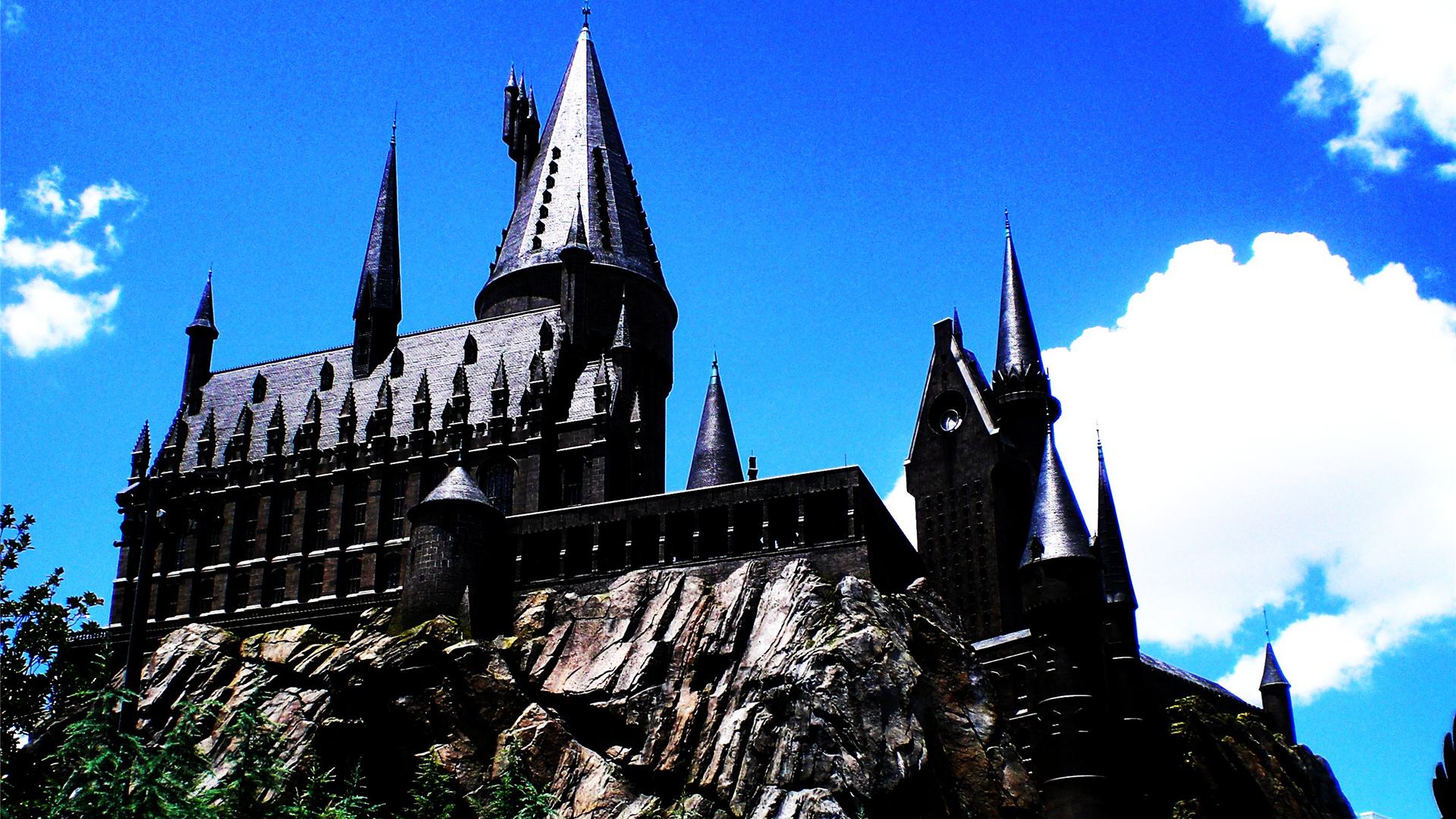 Hogwarts Castle Background