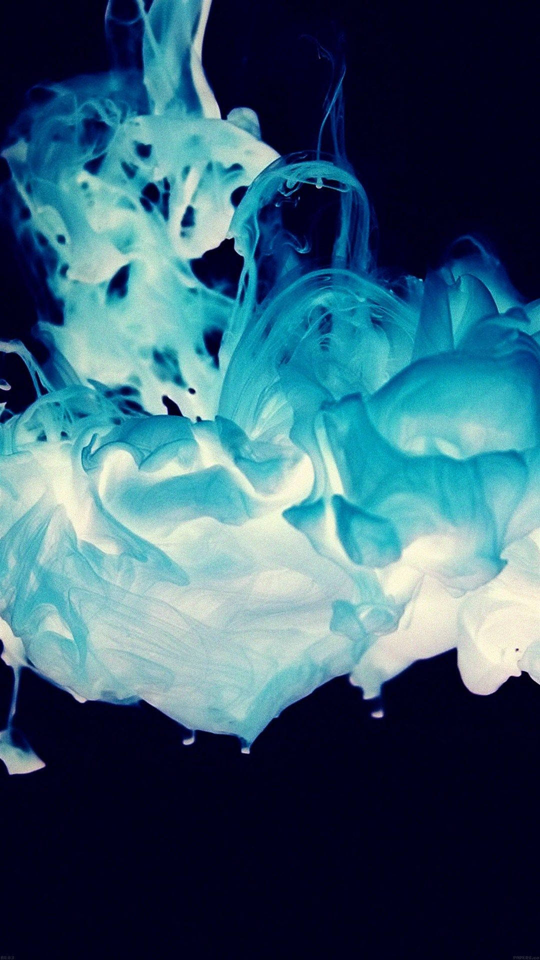 Blue Smoke Wallpaper