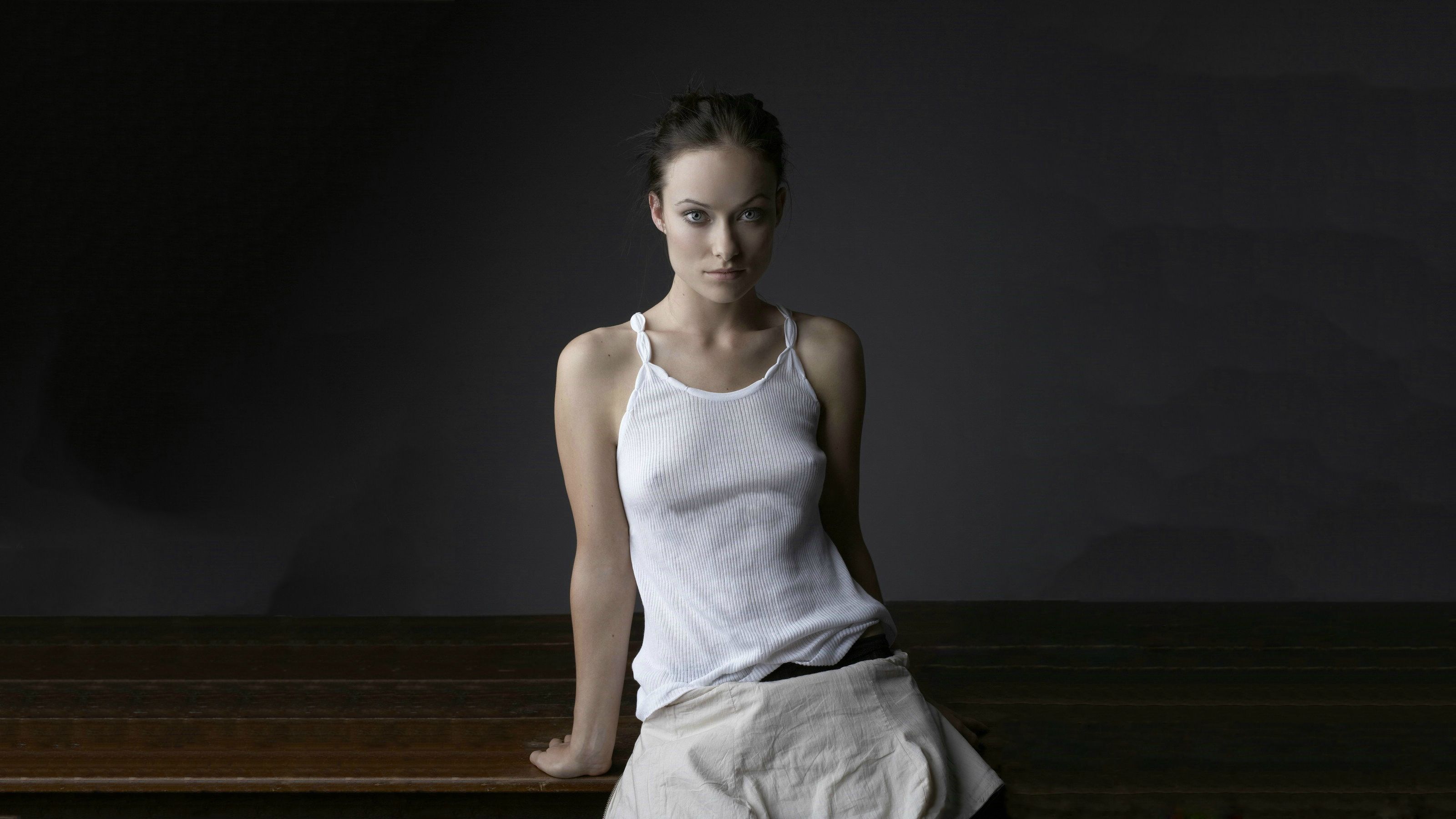 Part Of Me Wallpaper Olivia Wilde Beautful White Dress