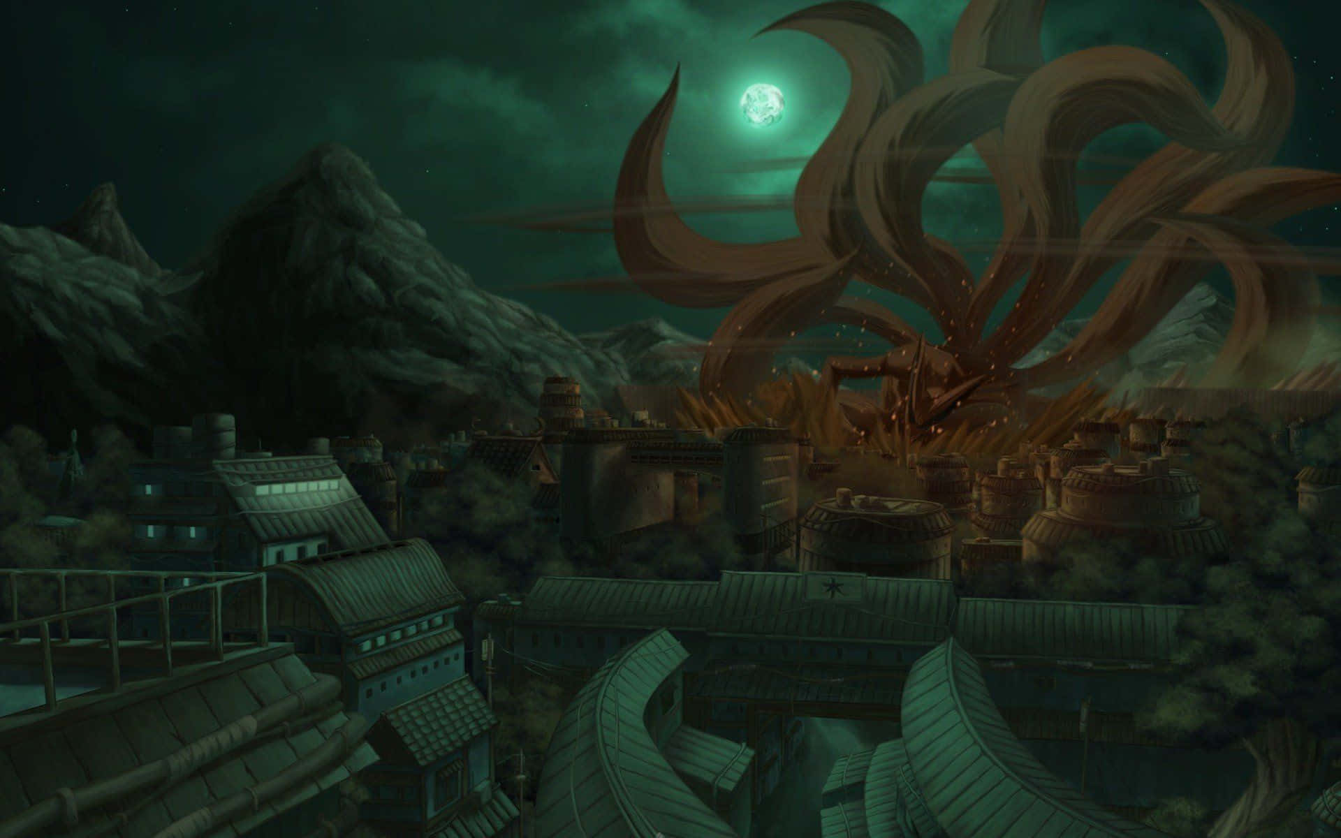 Hidden Leaf Village Wallpaper