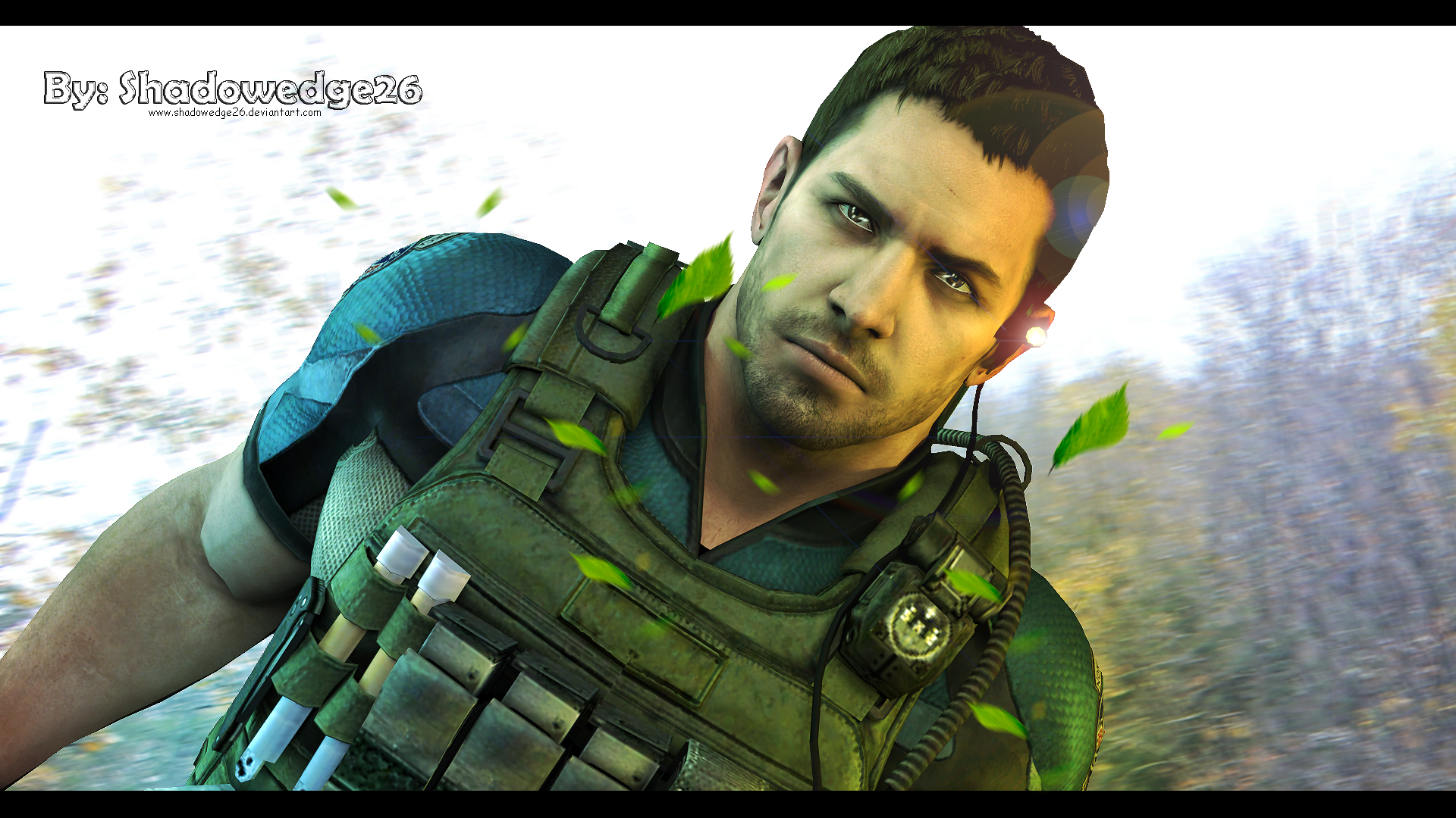 Captain Chris Redfield By Shadowedge26