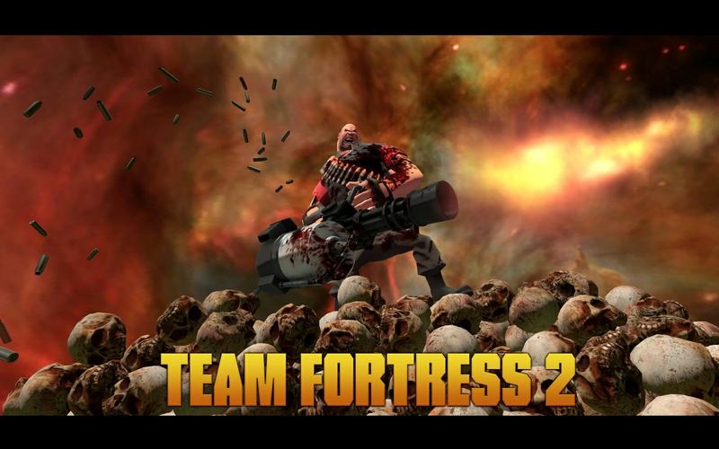 Team Fortress Heavy Tf2 Wallpaper