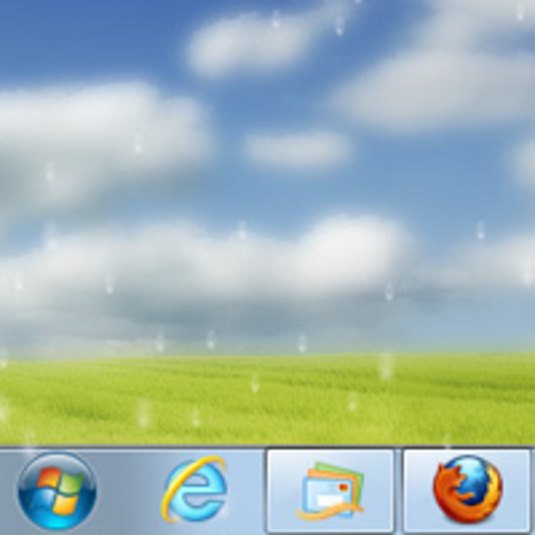 Dream Rain Animated Desktop Wallpaper