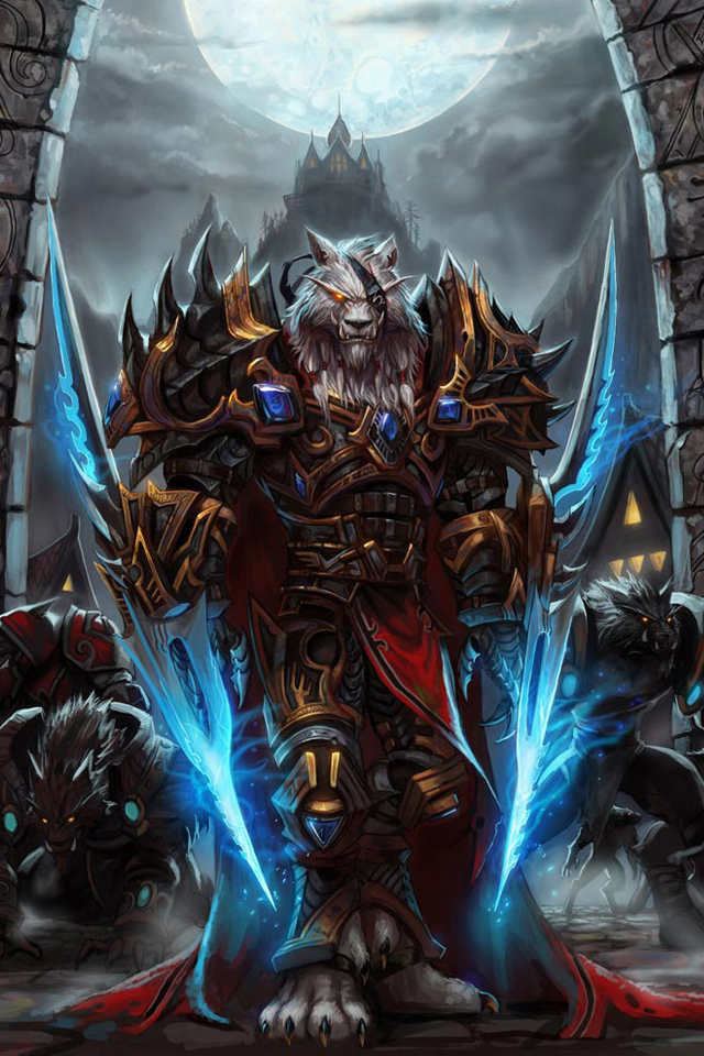 World Of Warcraft iPhone 4s Wallpaper