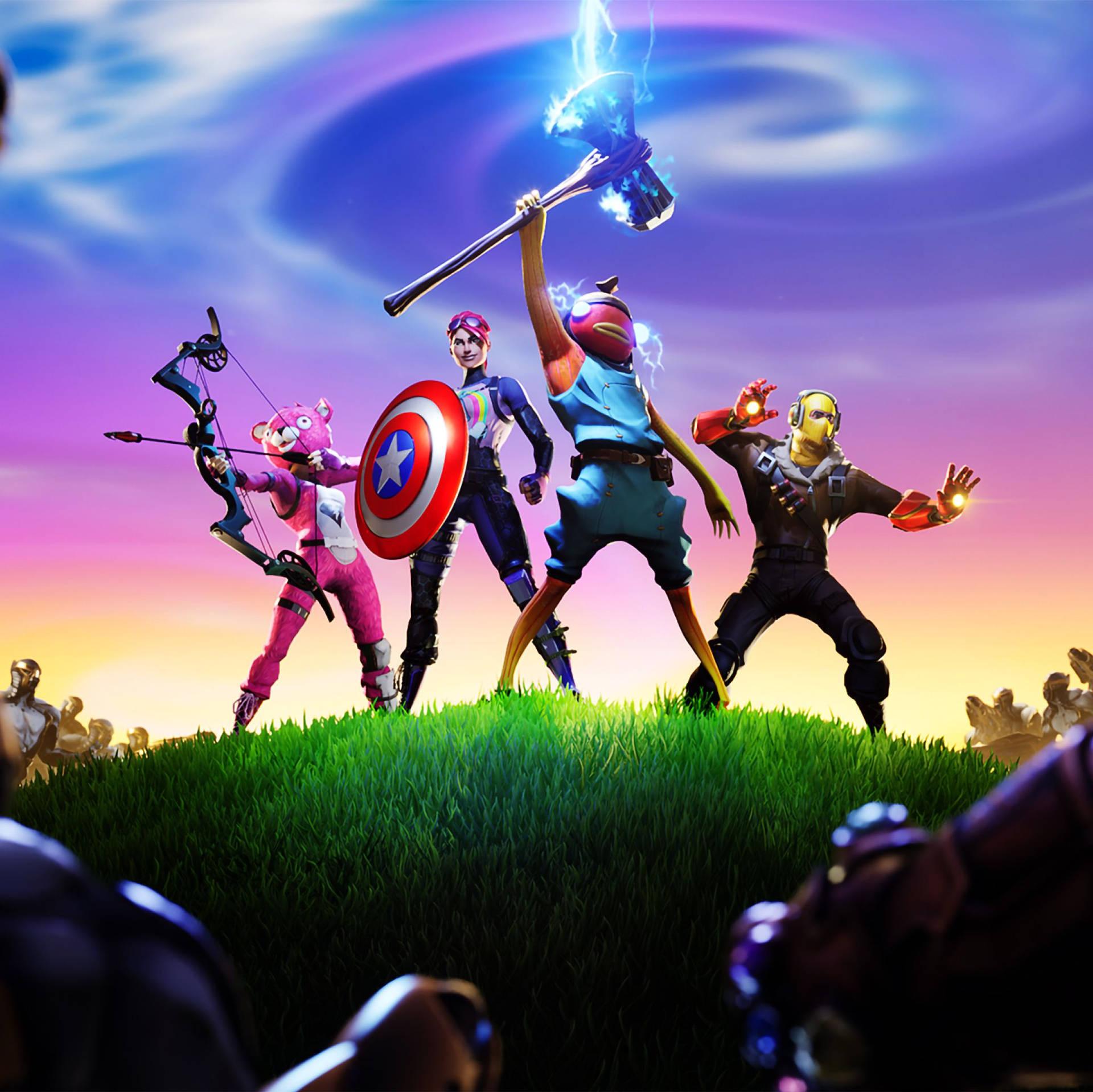 Marvel S Avengers Fortnite iPad Wallpaper