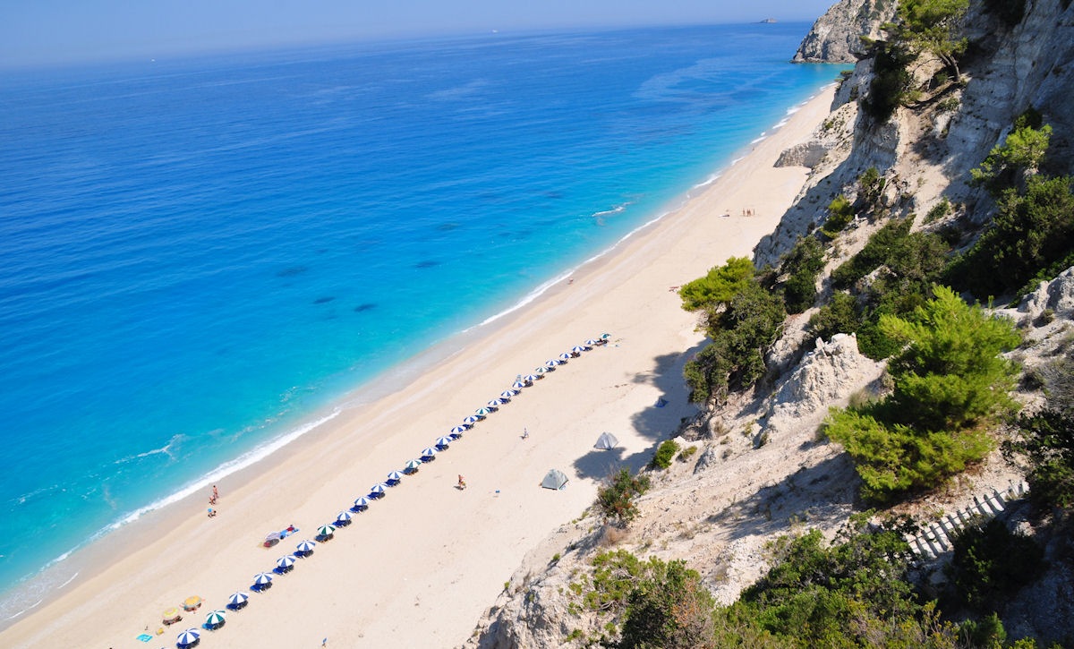  The World Vacation Reviews Ergemni Beach Of Lefkada Greece