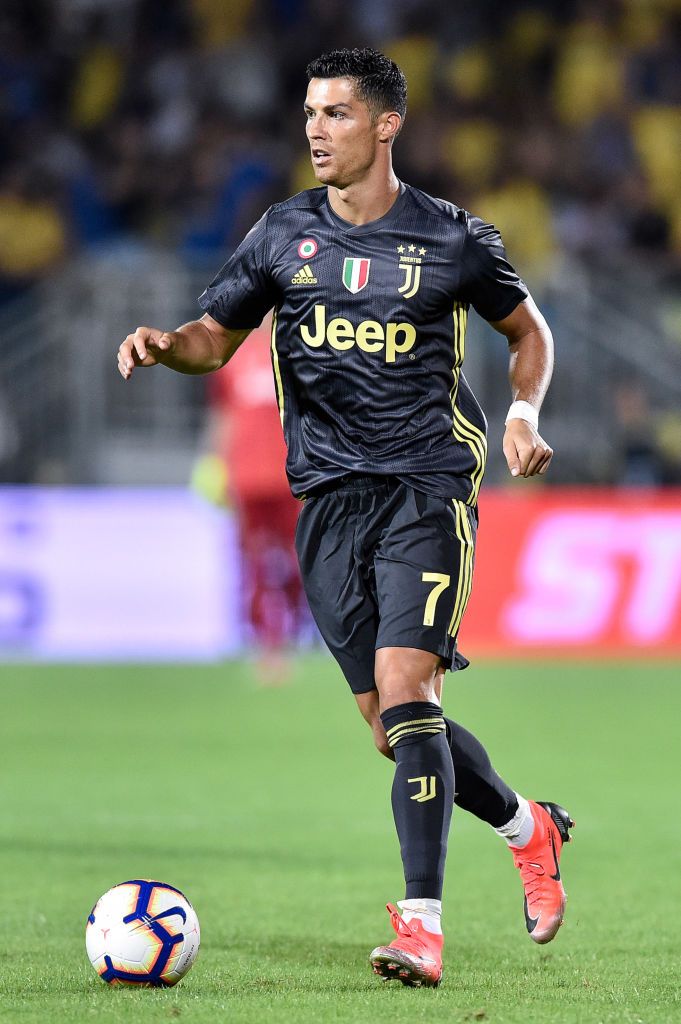 Cristiano Ronaldo Of Juventus During The Serie A Match Between