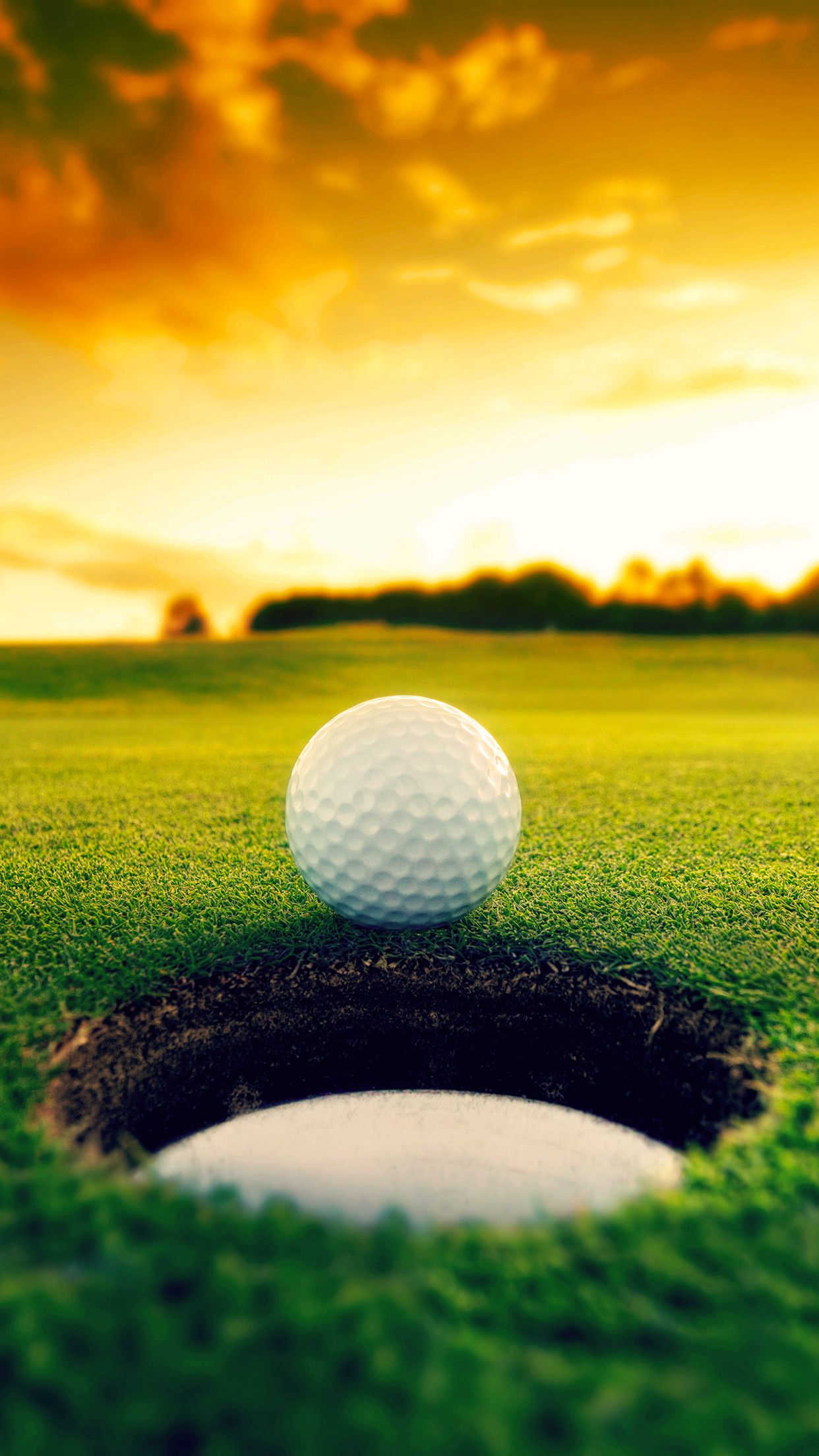 Golf Sunrise Wallpaper