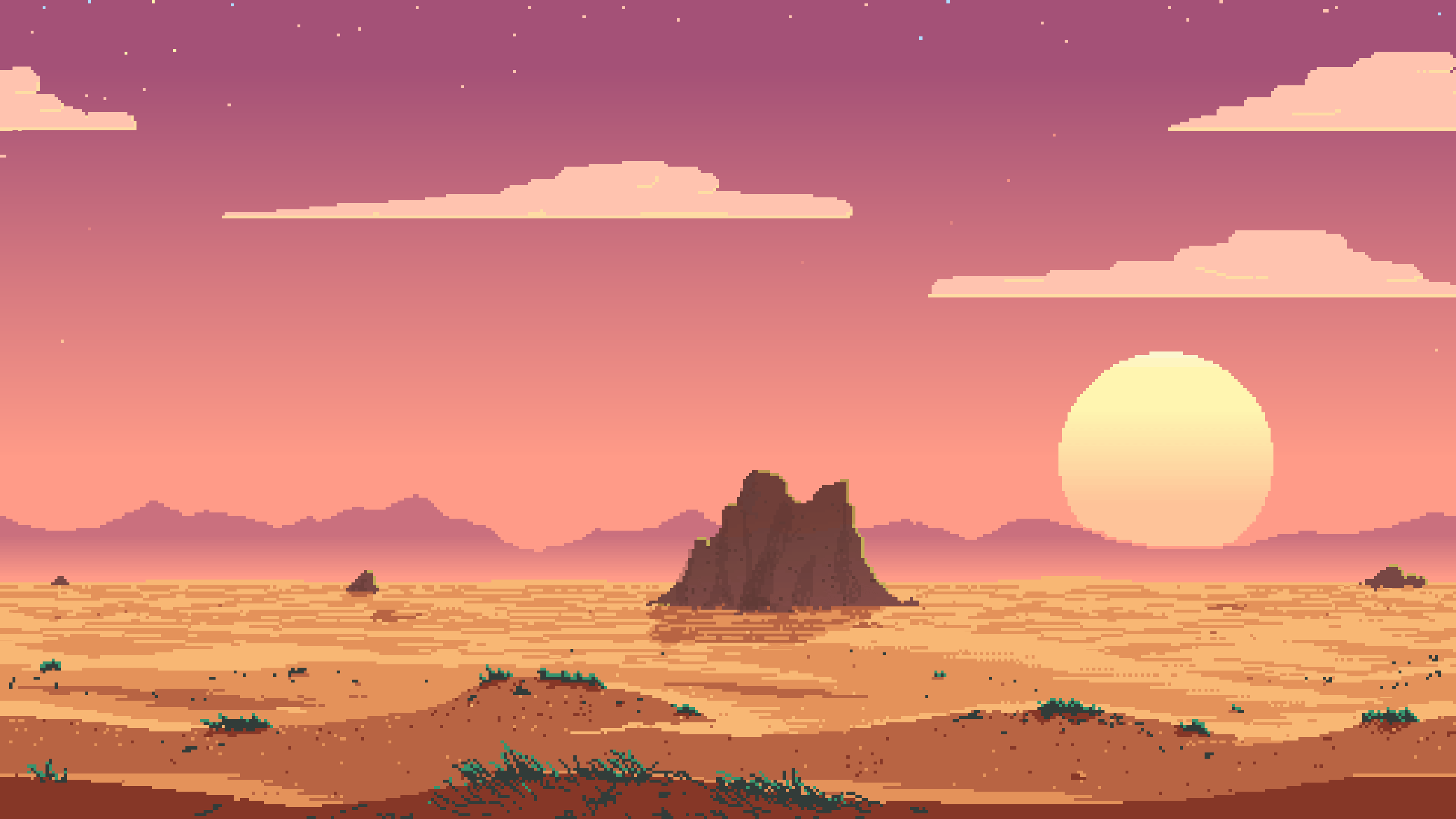 Pixel Game Wallpaper
