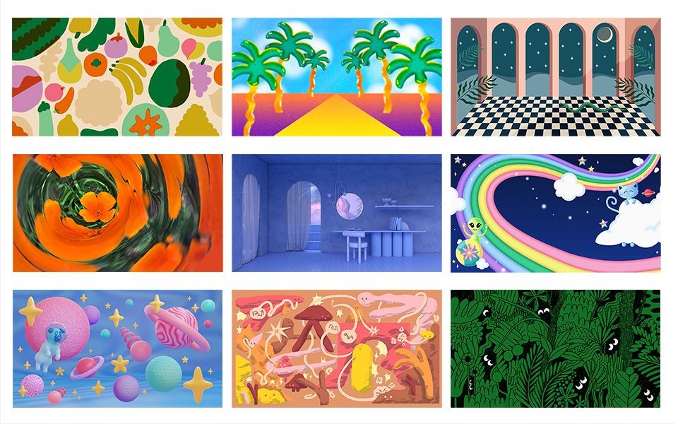 Dropbox Partners With Artists To Create Custom Background For