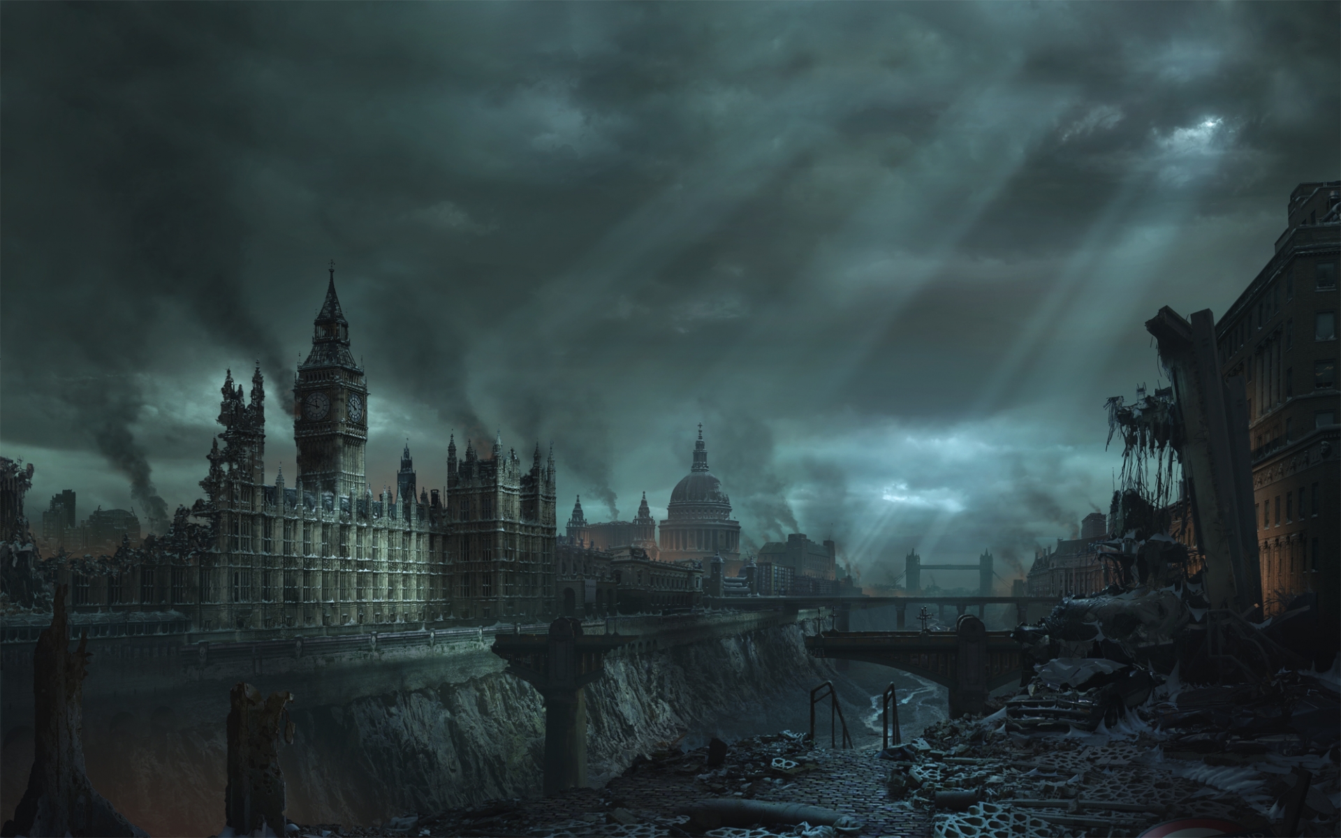 Daily Wallpaper Apocalypse In London I Like To Waste My Time