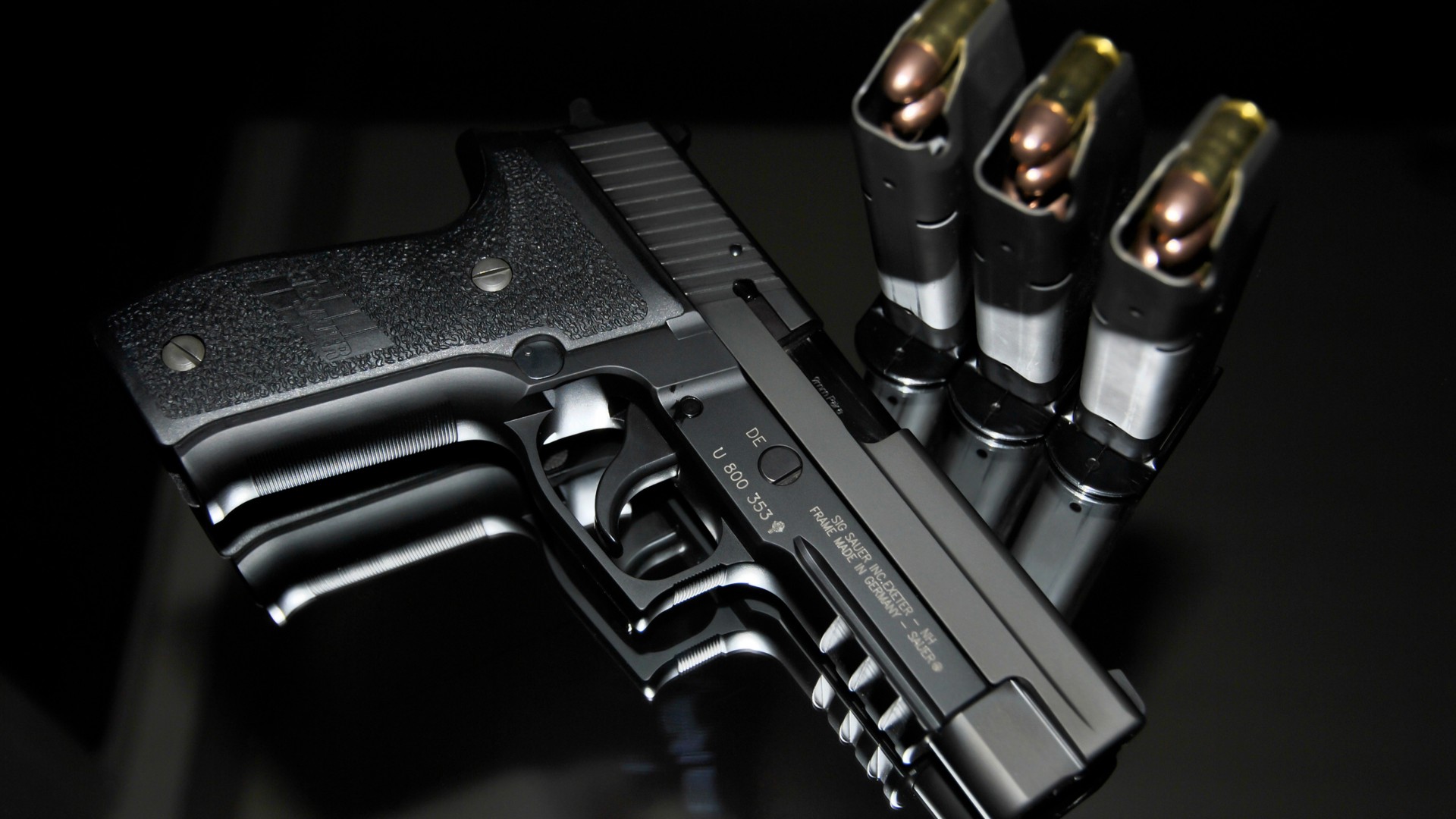 Wallpaper Sig Sauer P226 Bullets Germany