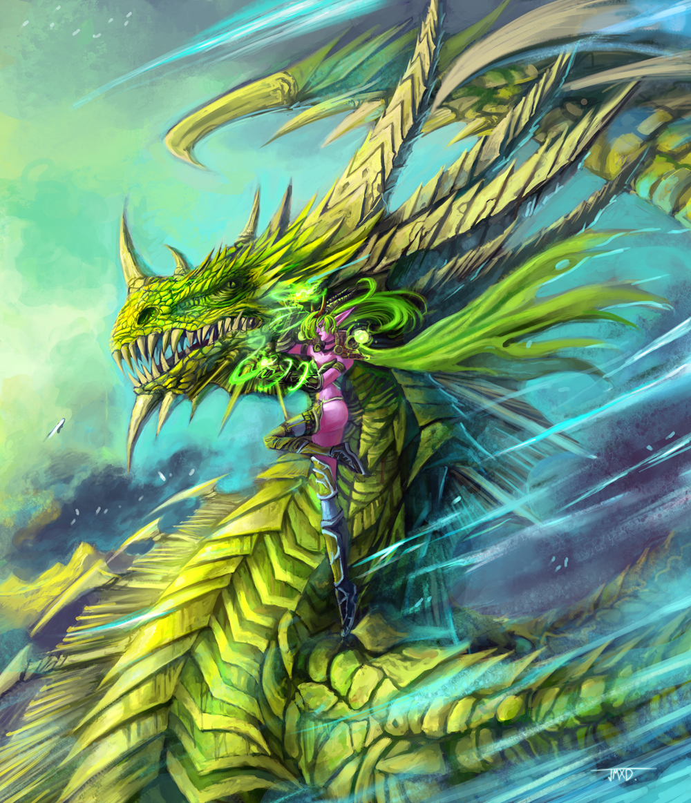 Ysera Warcraft Zerochan Anime Image Board