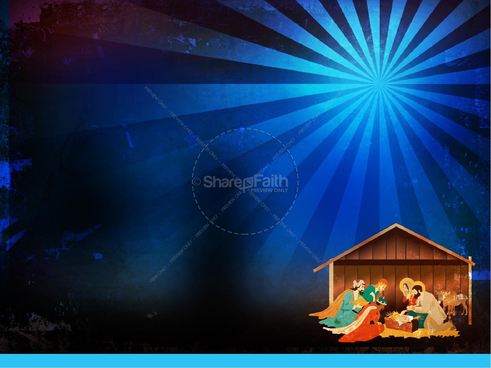 Best Nativity Background For Powerpoint