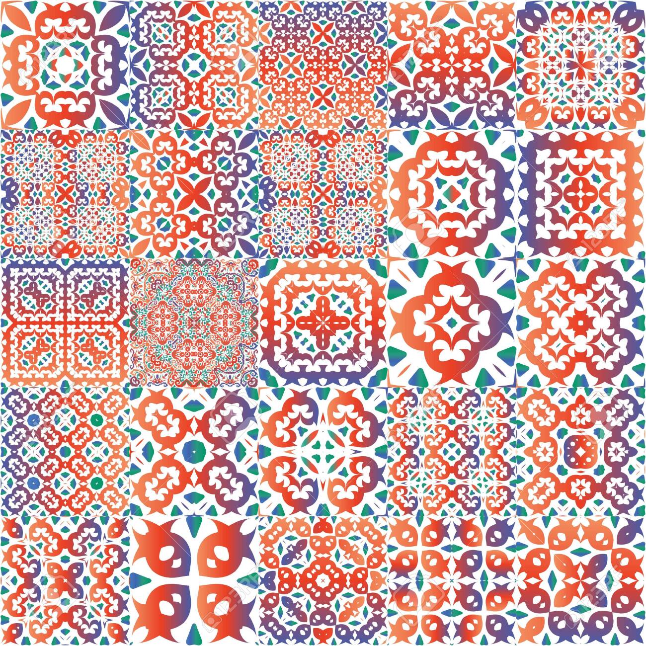 Free download Mexican Ornamental Talavera Ceramic Kit Of Vector ...