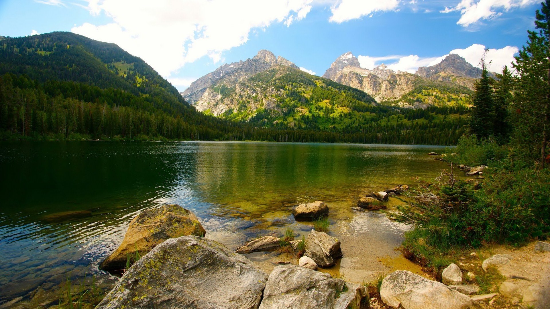 Nature Lake Landscape Reflection