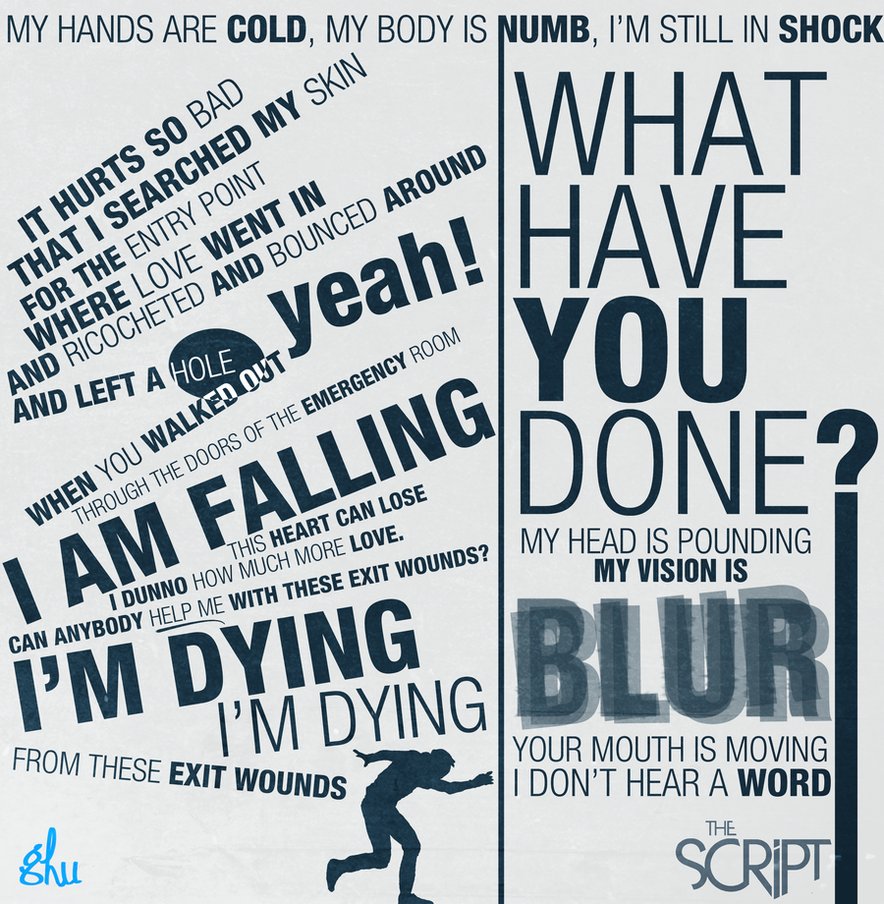 The Script Lyrics Wallpaper No Ments Have Been Added