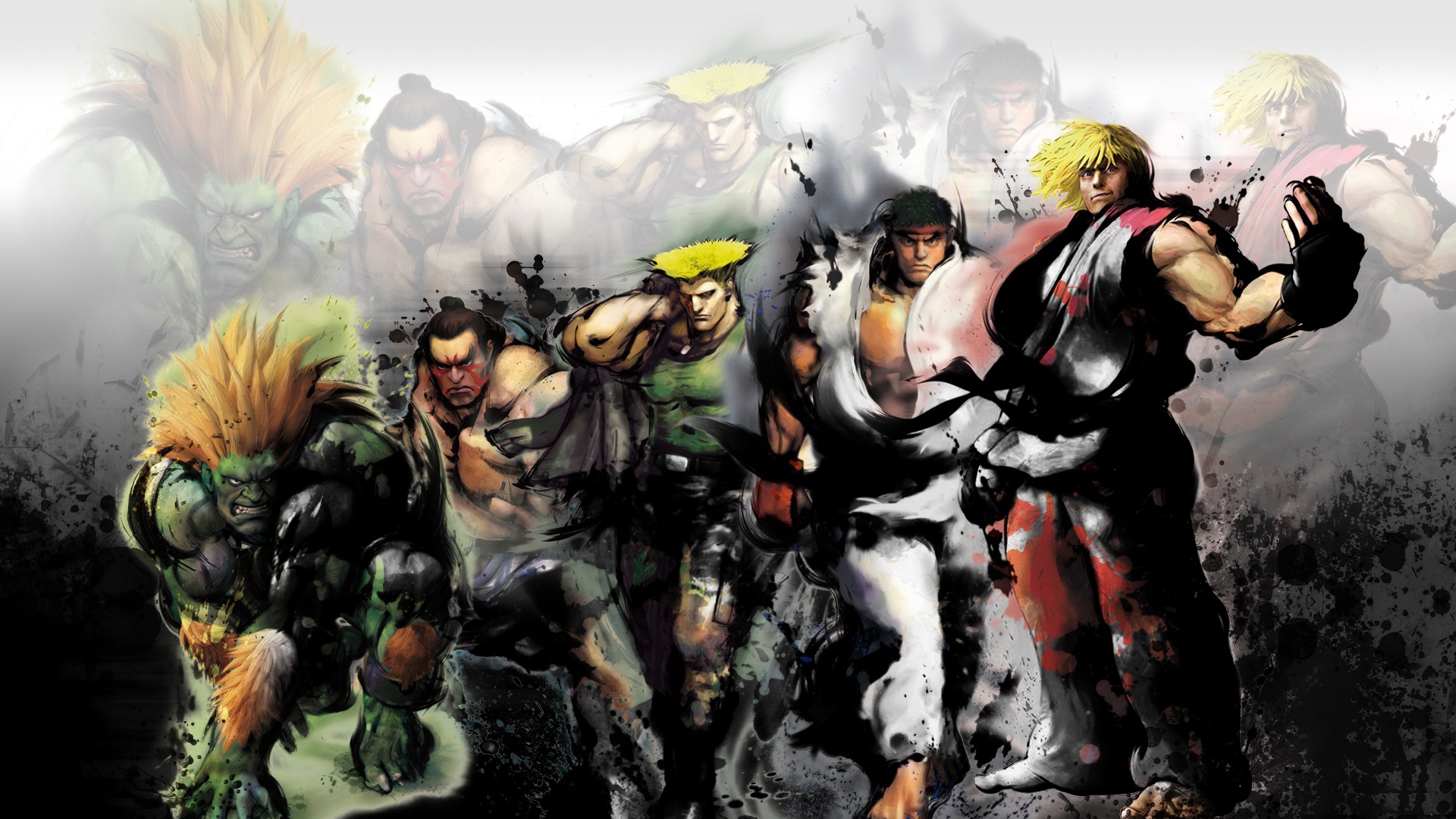 Street Fighter Desktop Background
